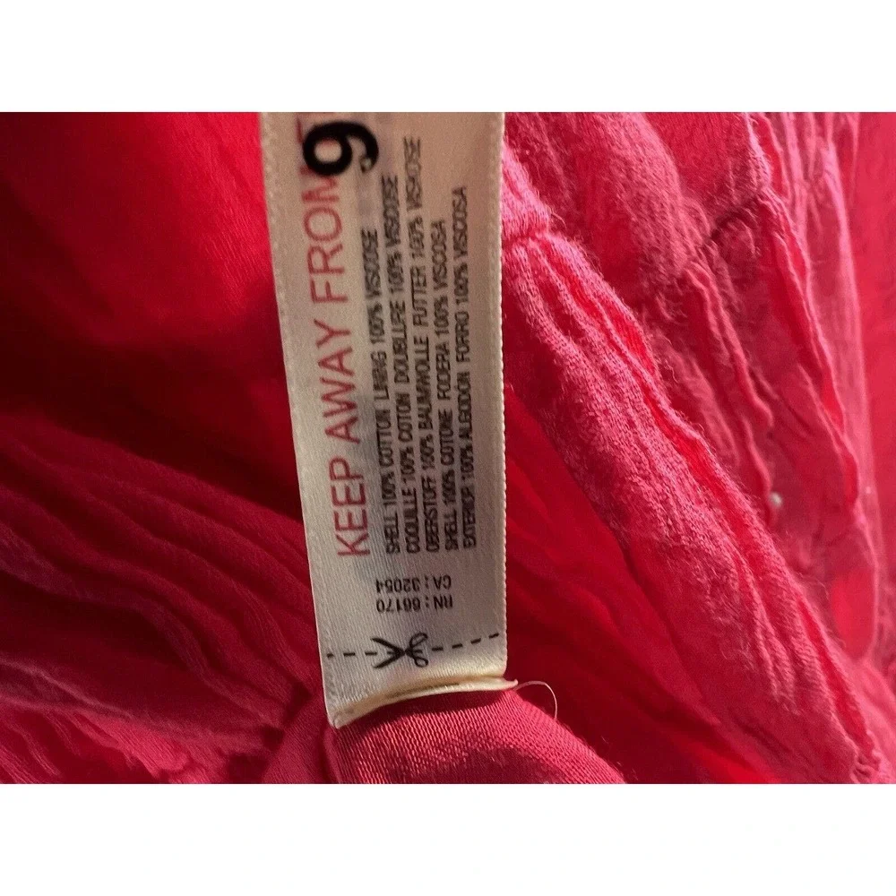 Free People Coral Pink Tiered Maxi Dress